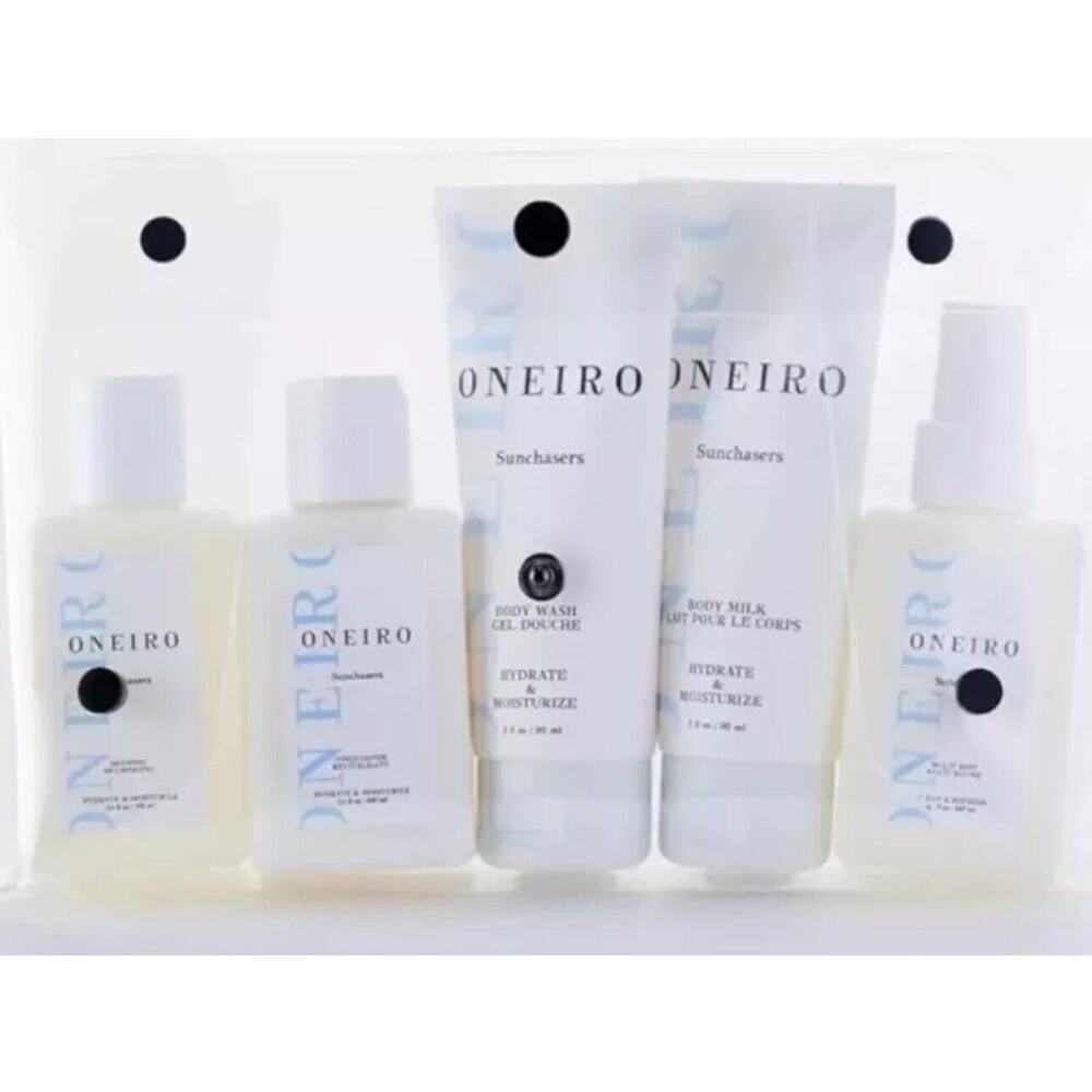 ONEIRO Sunchasers Travel Kit Ready Clean Vegan Complete Personal Care New/Sealed